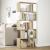Bibliotecă/separator 5 niveluri stejar sonoma 70x24x161 cm lemn GartenMobel Dekor