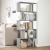 Bibliotecă/separator 5 niveluri sonoma gri 70x24x161 cm lemn GartenMobel Dekor