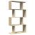 Bibliotecă/separator 4 niveluri stejar sonoma 70x24x129cm lemn GartenMobel Dekor