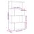 Bibliotecă/separator 4 niveluri stejar sonoma 70x24x129cm lemn GartenMobel Dekor