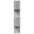 Bibliotecă/separator 4 niveluri sonoma gri 70x24x129cm lemn GartenMobel Dekor