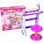 INSTRUMENT MUZICAL PIANINA ELECTRONICA MALPLAY CU SCAUN SI MICROFON 45 CM INALTIME ROZ SuperHeroes ToysZone