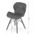 Set 4 scaune stil scandinav, Artool, Lago, piele ecologica, lemn, alb si negru, 47.5x52x74 cm GartenVIP DiyLine