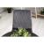 Set 4 scaune bucatarie/living,  Artool, Turin, catifea, metal, gri si negru, 44.5x53x88.5 cm GartenVIP DiyLine