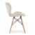 Set 4 scaune stil scandinav, Artool, Lago, catifea, lemn, bej, 47x52x74 cm GartenVIP DiyLine