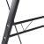 Birou calculator pe colt, convertibil, otel, MDF, cu raft tastatura, negru, max 20 kg, 130x130x73.5 cm GartenVIP DiyLine