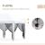 Pavilion/foisor pentru gradina/terasa, cadru metalic, cu plasa pentru insecte, alb si negru, 5.85x2.95x2.70 m GartenVIP DiyLine