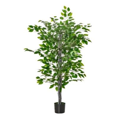 Planta artificiala, ficus cu ghiveci, verde, 135 cm GartenVIP DiyLine