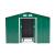 Casuta/magazie/sopron de gradina pentru depozitare unelte, cu structura baza inclusa, otel si PP, verde, 277x195x192 cm GartenVIP DiyLine