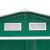 Casuta/magazie/sopron de gradina pentru depozitare unelte, cu structura baza inclusa, otel si PP, verde, 277x195x192 cm GartenVIP DiyLine