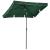 Umbrela gradina/terasa, cu inclinatie, stalp aluminiu, verde, 198x130x245 cm GartenVIP DiyLine