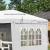 Pavilion pentru gradina/comercial, cadru metalic, material Oxford, 4 pereti, pliabil, alb, 5.85x2.95x2.70 m GartenVIP DiyLine