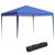 Pavilion pentru gradina/comercial, cadru metalic, material Oxford, pliabil, cu geanta si accesorii montare, albastru, 2.95x2.95x2.55 m GartenVIP DiyLine