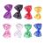 Papion luminos led rgb, accesoriu party, cu paiete, 3 moduri iluminare, material textil culoare negru MultiMark GlobalProd