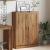 Bibliotecă, stejar artizanal, 82,5x30,5x115 cm, lemn prelucrat GartenMobel Dekor