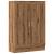 Bibliotecă, stejar artizanal, 82,5x30,5x115 cm, lemn prelucrat GartenMobel Dekor