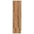 Bibliotecă, stejar artizanal, 82,5x30,5x115 cm, lemn prelucrat GartenMobel Dekor
