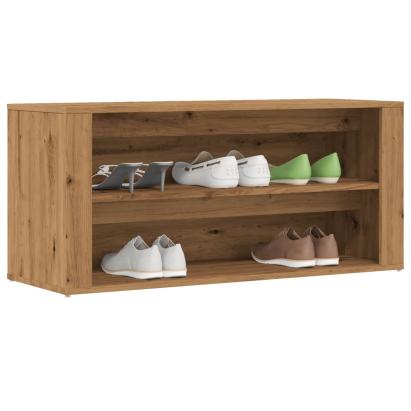 Banchetă pantofar stejar artizanal 100x35x45 cm, lemn prelucrat GartenMobel Dekor