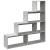 Bibliotecă/separator cameră gri beton 143,5x29x143,5 cm lemn GartenMobel Dekor