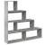 Bibliotecă/separator cameră gri beton 143,5x29x143,5 cm lemn GartenMobel Dekor
