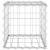 Gabion cub strat înălțat, 30 x 30 x 30 cm, sârmă de oțel GartenMobel Dekor