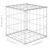 Gabion cub strat înălțat, 30 x 30 x 30 cm, sârmă de oțel GartenMobel Dekor