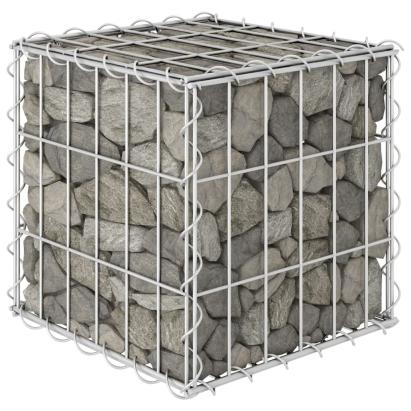 Gabion cub strat înălțat, 30 x 30 x 30 cm, sârmă de oțel GartenMobel Dekor