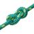 Frânghie de barcă, verde, 14 mm, 100 m, polipropilenă GartenMobel Dekor