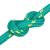 Frânghie de barcă, verde, 20 mm, 50 m, polipropilenă GartenMobel Dekor