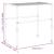 Uscător de rufe, 83x(50-55)x(40-85) cm, aluminiu GartenMobel Dekor