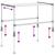 Uscător de rufe, 83x(50-55)x(40-85) cm, aluminiu GartenMobel Dekor