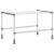 Uscător de rufe, 83x(50-55)x(40-85) cm, aluminiu GartenMobel Dekor