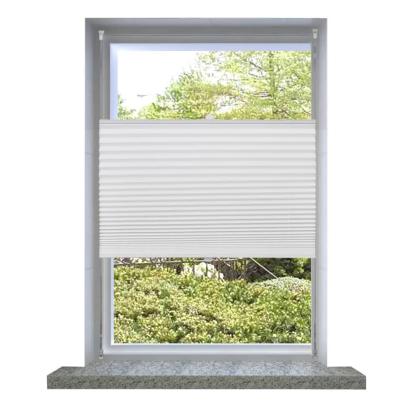 Jaluzea plisse, alb, 80x200 cm, pliuri GartenMobel Dekor