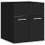 Set mobilier de baie, negru, lemn prelucrat GartenMobel Dekor