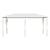 Pavilion cu huse pentru stâlpi, crem, 3x6x2,6 m, 160 g/m² GartenMobel Dekor