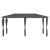 Pavilion cu huse pentru stâlpi, antracit, 3x6x2,6 m, 160 g/m² GartenMobel Dekor