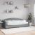 Pat de zi cu saltea, gri deschis, 90x200 cm, textil GartenMobel Dekor