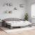 Pat de zi cu extensie, gri taupe, 90x200 cm, textil GartenMobel Dekor