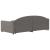Pat de zi cu extensie, gri taupe, 90x200 cm, textil GartenMobel Dekor