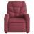 Fotoliu rabatabil electric, roșu vin, material textil GartenMobel Dekor