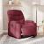 Fotoliu rabatabil electric, roșu vin, material textil GartenMobel Dekor