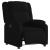 Fotoliu rabatabil electric, negru, material textil GartenMobel Dekor