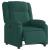Fotoliu rabatabil electric, verde închis, material textil GartenMobel Dekor