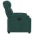 Fotoliu rabatabil electric, verde închis, material textil GartenMobel Dekor