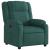 Fotoliu rabatabil electric, verde închis, material textil GartenMobel Dekor