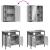 Set mobilier de baie, 2 piese, gri sonoma, lemn prelucrat GartenMobel Dekor