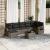 Set canapele de grădină cu perne, 8 piese, gri, poliratan GartenMobel Dekor