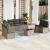 Set canapele de grădină cu perne, 8 piese, gri, poliratan GartenMobel Dekor