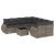 Set canapele de grădină, 9 piese, cu perne, gri, poliratan GartenMobel Dekor