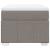 Pat box spring cu saltea, gri taupe, 100x200 cm, textil GartenMobel Dekor